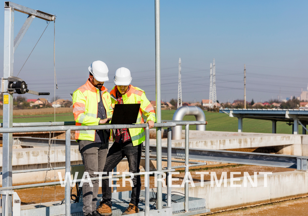 Commercial water treatment systems installed for business water purification