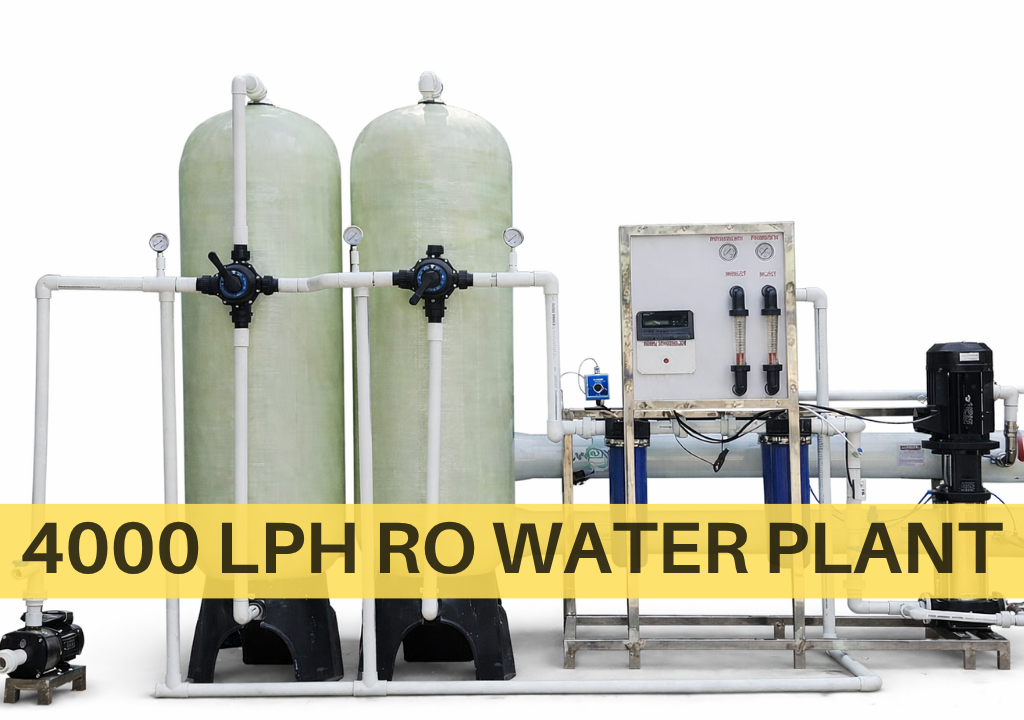 4000 LPH RO water plant in Chennai for industrial water purification