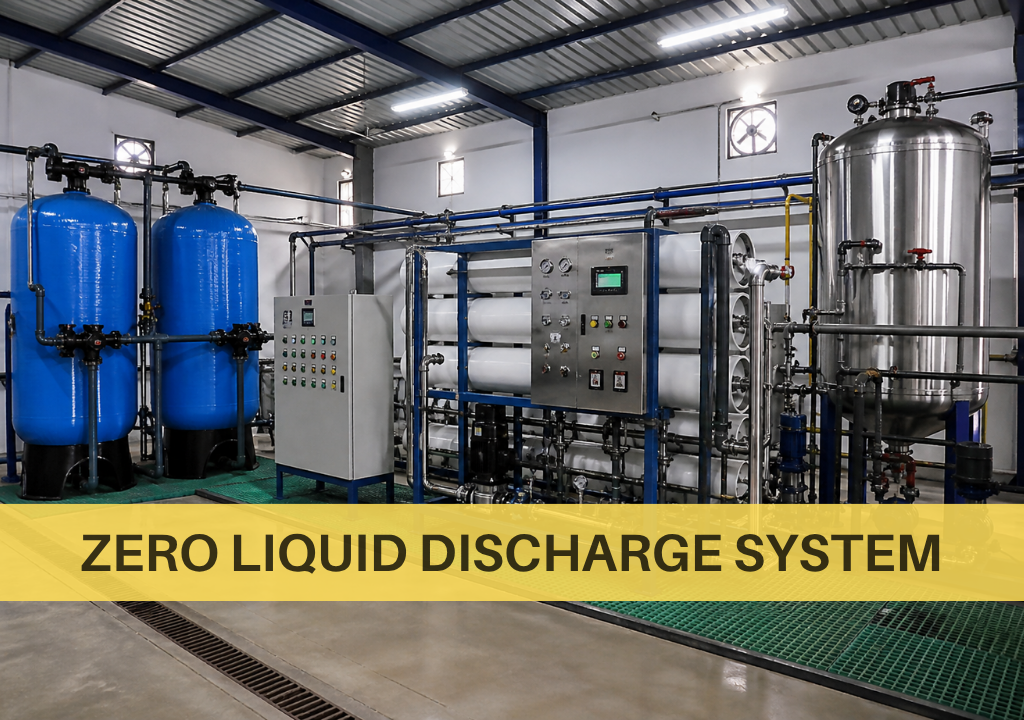Zero liquid discharge system in Chennai industrial plant for wastewater treatment and water recycling